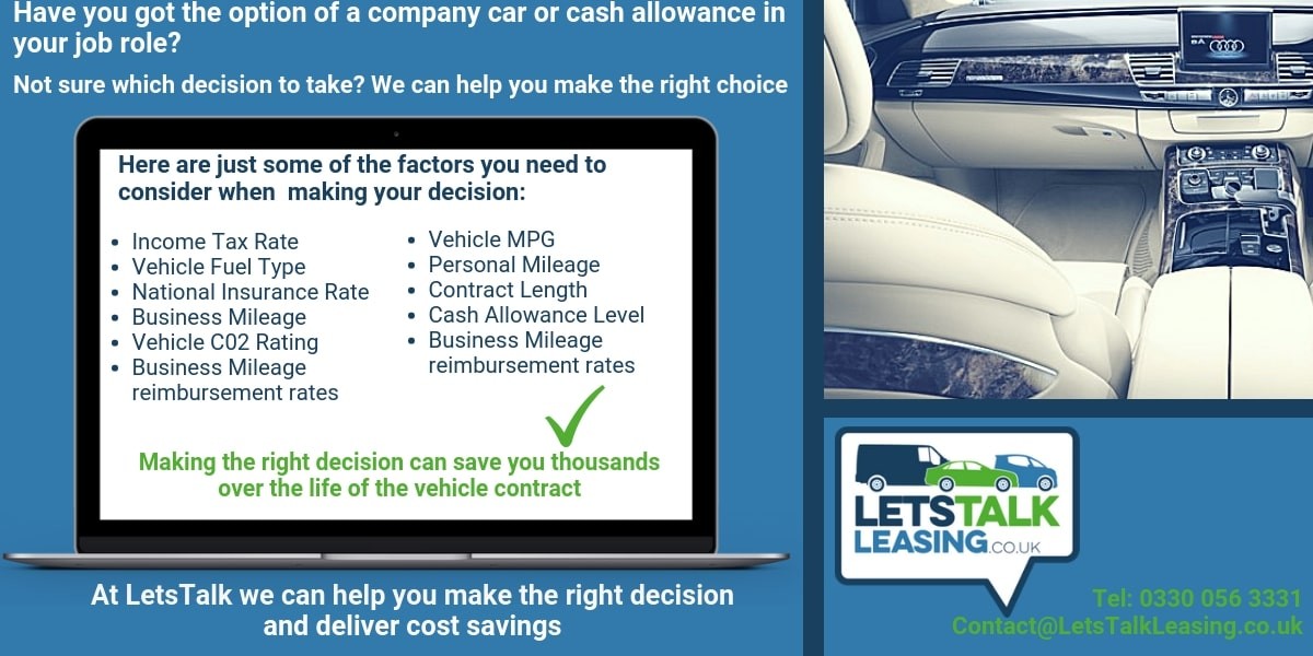 Should you take a Company Car or a Car Allowance?